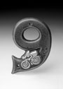 view Belier Metal Designs house number 9