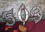 house numbers in action